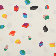 Load image into Gallery viewer, CrayonFlakes Soft and comfortable Blocks & Polka Dot Night Suit - White & Orange