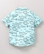 Load image into Gallery viewer, CrayonFlakes Soft and comfortable Whales Printed Shirt