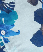 Load image into Gallery viewer, CrayonFlakes Soft and comfortable Leaves Printed Shirt - Blue