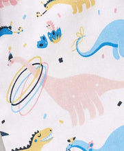 Load image into Gallery viewer, CrayonFlakes Soft and comfortable Dinosaur Printed Shirt - Offwhite