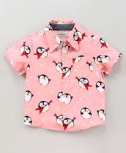 Load image into Gallery viewer, CrayonFlakes Soft and comfortable Music Time Printed Shirt - Peach