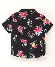 Load image into Gallery viewer, Floral Printed Shirt - Black