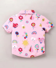 Load image into Gallery viewer, Rainbow Printed Shirt - Pink