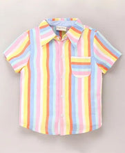 Load image into Gallery viewer, Striped Printed Shirt