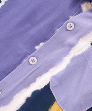 Load image into Gallery viewer, Tie and Dye Printed Shirt - Blue