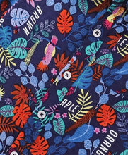 Load image into Gallery viewer, CrayonFlakes Soft and comfortable Forest Printed Shirt - Navy