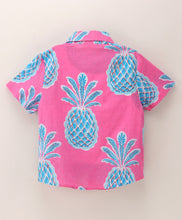 Load image into Gallery viewer, Pineapple Printed Shirt - Pink