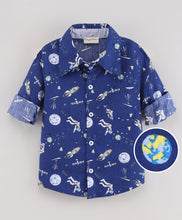 Load image into Gallery viewer, Space Astronaut Full Sleeves Shirt