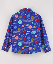 Load image into Gallery viewer, Universe Full Sleeves Shirt - Blue