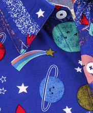 Load image into Gallery viewer, Universe Full Sleeves Shirt - Blue