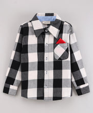 Load image into Gallery viewer, Checkered Full Sleeves Shirt