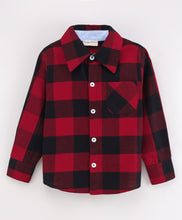 Load image into Gallery viewer, Checkered Full Sleeves Shirt