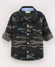Load image into Gallery viewer, Camouflage Full Sleeves Shirt