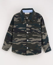 Load image into Gallery viewer, Camouflage Full Sleeves Shirt