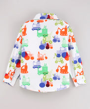 Load image into Gallery viewer, Vehicles Full Sleeves Shirt - Offwhite