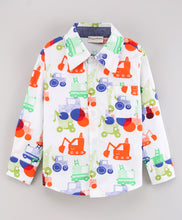 Load image into Gallery viewer, Vehicles Full Sleeves Shirt - Offwhite