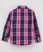 Load image into Gallery viewer, Checkered Full Sleeves Shirt