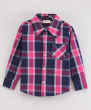 Load image into Gallery viewer, Checkered Full Sleeves Shirt