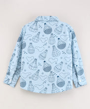 Load image into Gallery viewer, Balloons Full Sleeves Shirt - Blue