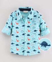 Load image into Gallery viewer, Dinosaur Full Sleeves Shirt