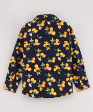 Load image into Gallery viewer, Lemon Full Sleeves Shirt - Navy