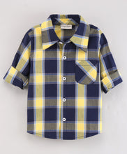 Load image into Gallery viewer, Checkered Full Sleeves Shirt