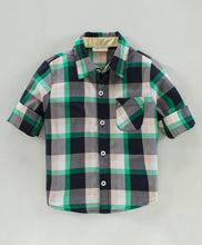 Load image into Gallery viewer, Checkered Full Sleeves Shirt