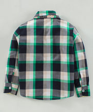 Load image into Gallery viewer, Checkered Full Sleeves Shirt