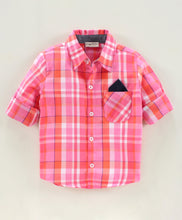 Load image into Gallery viewer, Checkered Full Sleeves Shirt