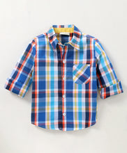 Load image into Gallery viewer, Checkered Full Sleeves Shirt