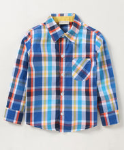 Load image into Gallery viewer, Checkered Full Sleeves Shirt