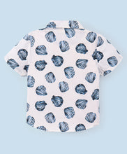 Load image into Gallery viewer, Sea Shell Printed Half Sleeves Shirt