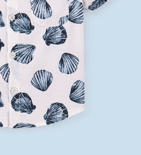 Load image into Gallery viewer, Sea Shell Printed Half Sleeves Shirt