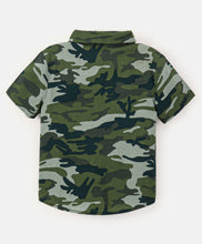 Load image into Gallery viewer, Camouflage Printed Half Sleeves Shirt