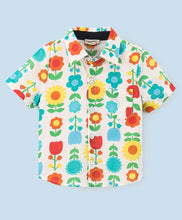 Load image into Gallery viewer, Floral Printed Half Sleeves Shirt