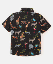 Load image into Gallery viewer, Jungle Printed Half Sleeves Shirt