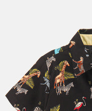 Load image into Gallery viewer, Jungle Printed Half Sleeves Shirt