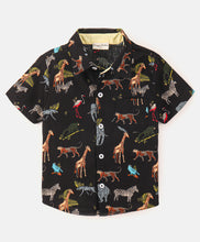 Load image into Gallery viewer, Jungle Printed Half Sleeves Shirt