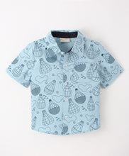 Load image into Gallery viewer, Air Balloons Printed Half Sleeves Shirt
