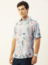 Load image into Gallery viewer, Floral Printed Half Sleeves Mens Shirt