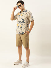Load image into Gallery viewer, Beach Printed Half Sleeves Mens Shirt