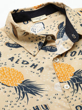 Load image into Gallery viewer, Beach Printed Half Sleeves Mens Shirt