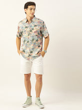 Load image into Gallery viewer, Beach Printed Half Sleeves Mens Shirt