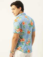 Load image into Gallery viewer, Floral Printed Half Sleeves Mens Shirt