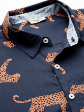 Load image into Gallery viewer, Jaguar Printed Half Sleeves Mens Shirt