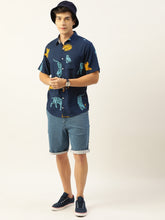 Load image into Gallery viewer, Tiger Printed Half Sleeves Mens Shirt