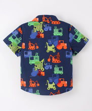 Load image into Gallery viewer, Tractors Printed Half Sleeves Shirt