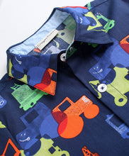 Load image into Gallery viewer, Tractors Printed Half Sleeves Shirt