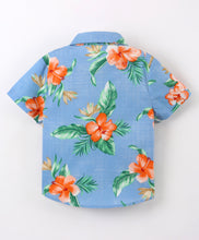 Load image into Gallery viewer, Floral Printed Half Sleeves Shirt