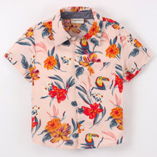 Load image into Gallery viewer, Floral Printed Half Sleeves Shirt